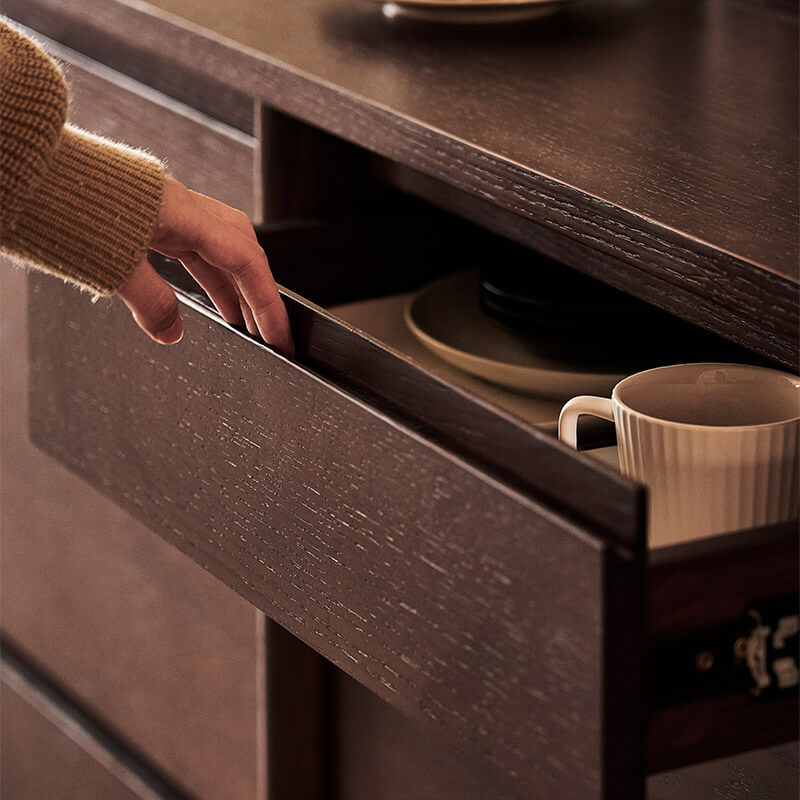 Credenza in crêpe