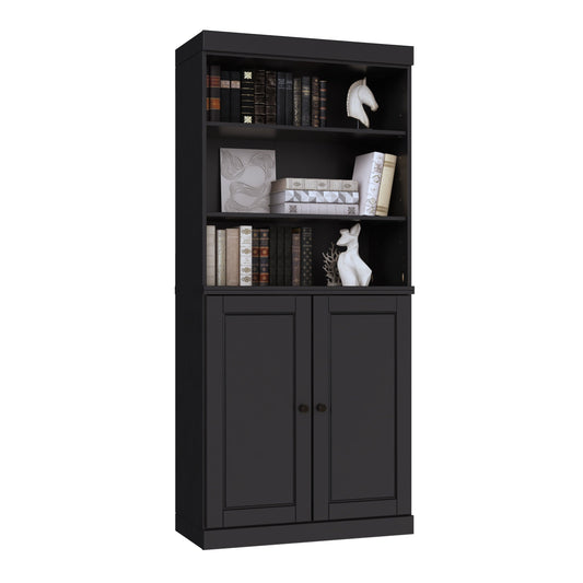 100% Solid Wood 6-Shelf Bookcase with Optional Doors by Palace Imports