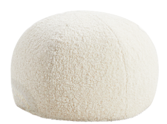 Pouf a forma di agnello