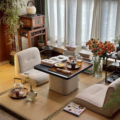 Serie Sake in Fuji, tavolo con finestra a bovindo