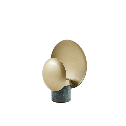 Portacandele a forma di luna piena