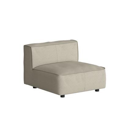 Divano Butter Soft, divano componibile a L con chaise longue