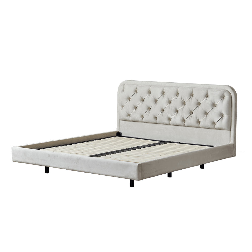 Letto di pioggia cadente
