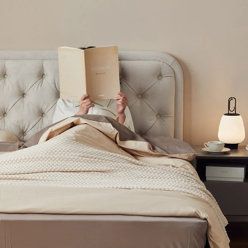 Letto di pioggia cadente