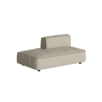 Divano Butter Soft, divano componibile a L con chaise longue