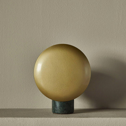 Portacandele a forma di luna piena