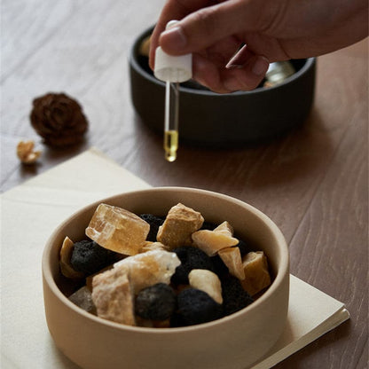 Set diffusore di cristallo della serie Stardust con cristalli profumati e olio essenziale