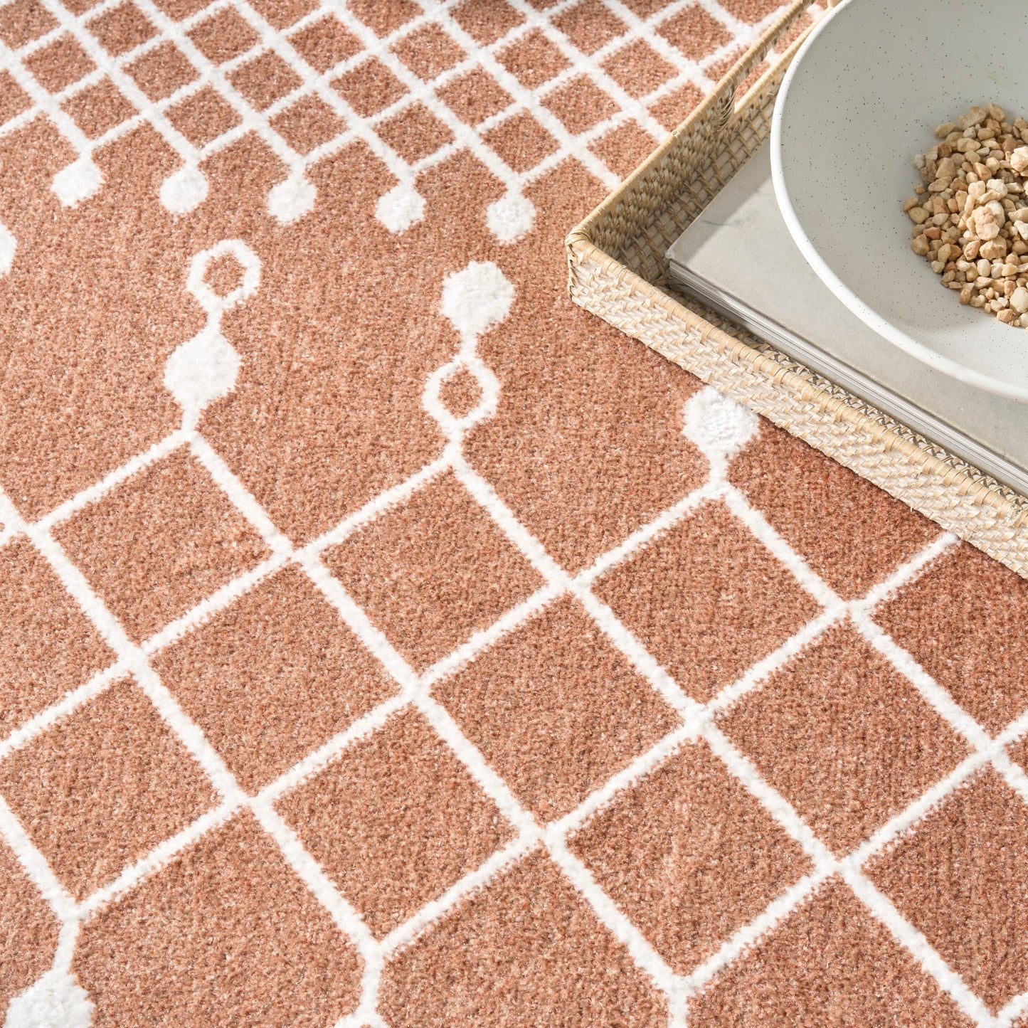 Nourison Astra Machine Washable Moroccan Area Rug