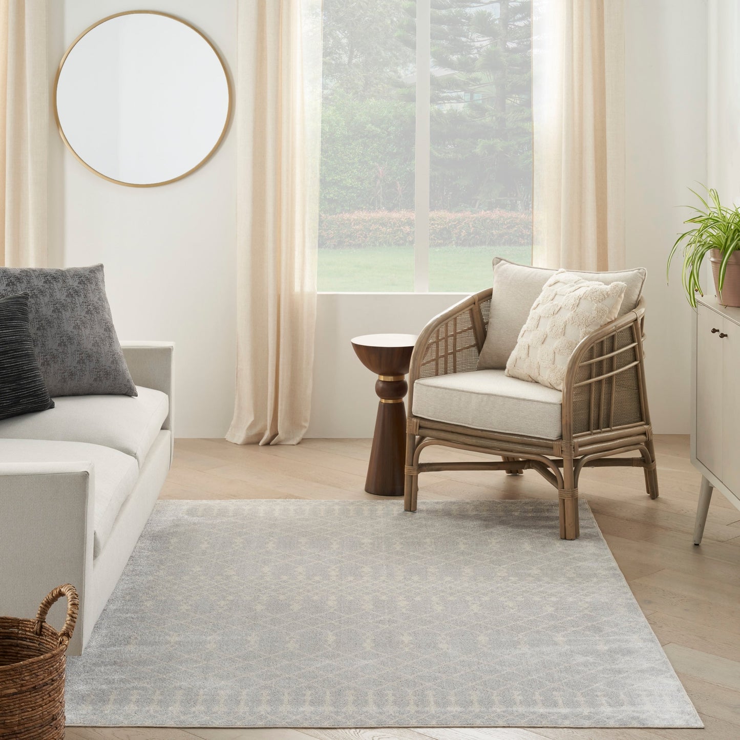Nourison Astra Machine Washable Moroccan Area Rug