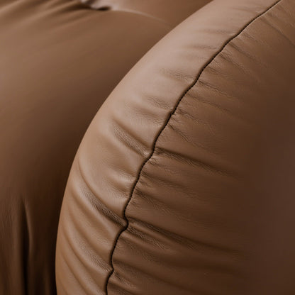 Divano Ondo/4 posti con pouf