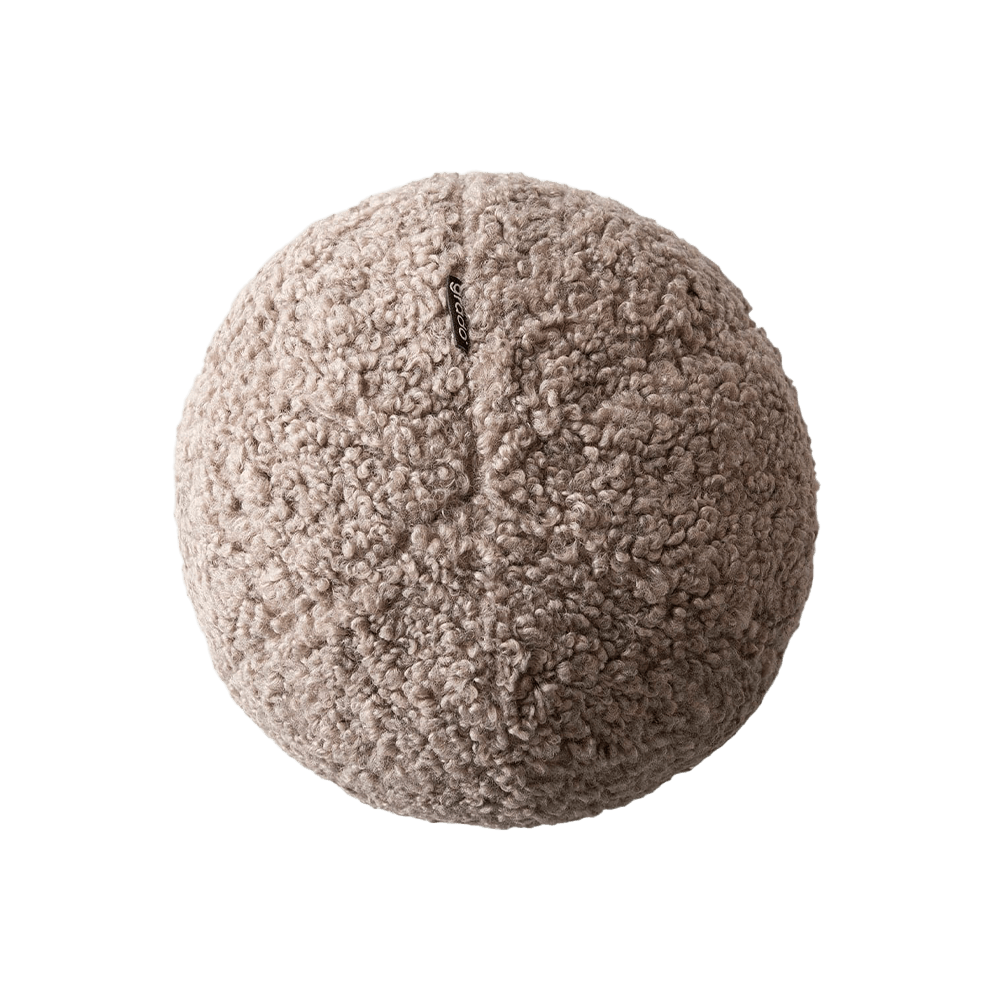 Cuscino con palline di sesamo
