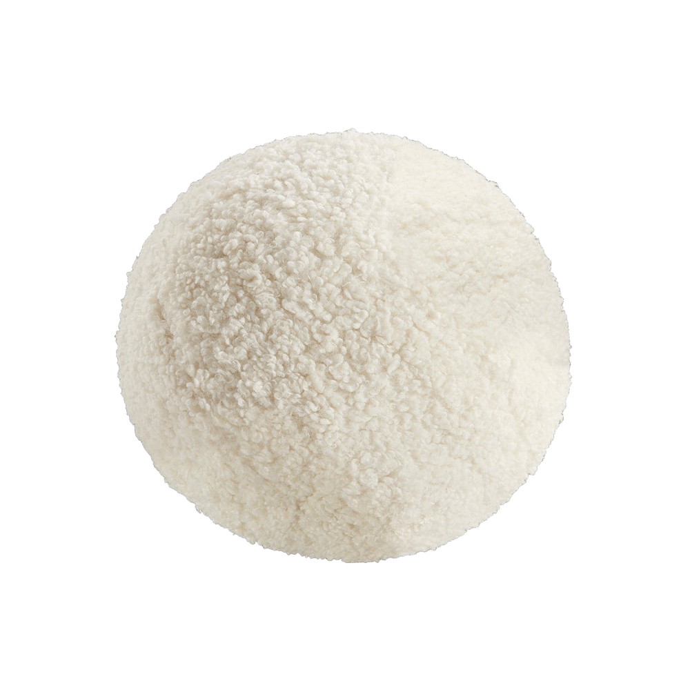 Cuscino con palline di sesamo