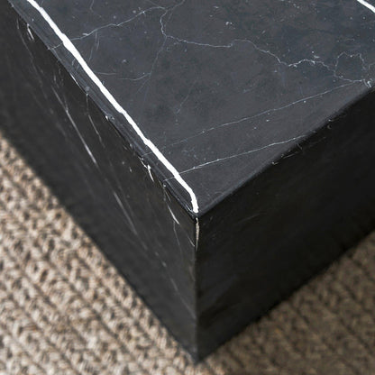 Tavolino da caffè Sugar Cubes / Lungo - Marmo bianco e nero - 1000*600mm