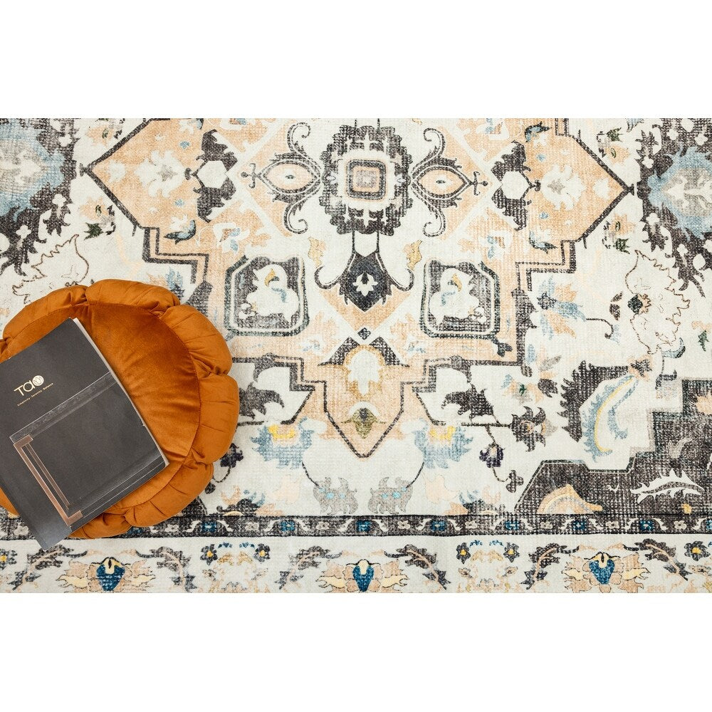 Vintage Modern Abstract Area Rug