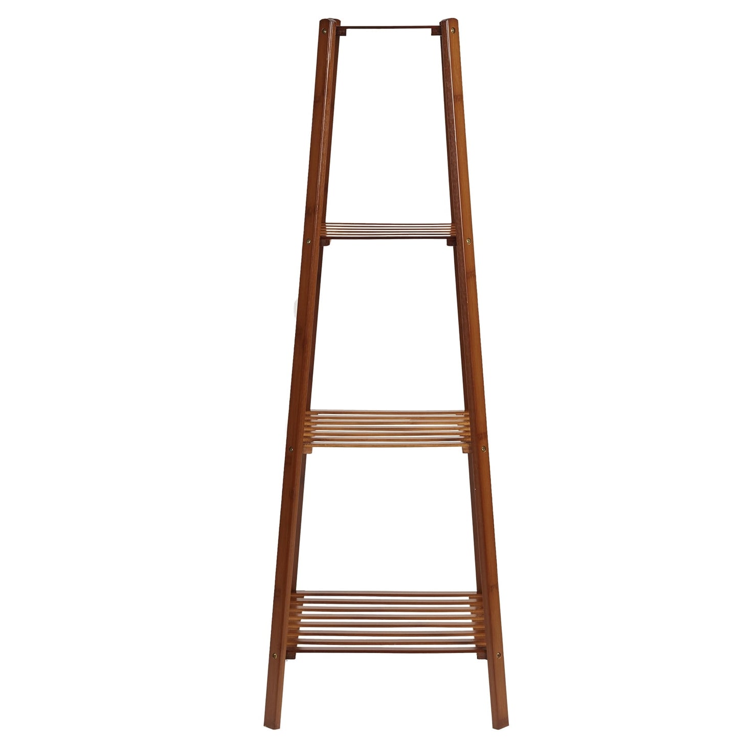 Wooden Flower Stand Plant Frame Balcony Multi-Tier Potted Shelving